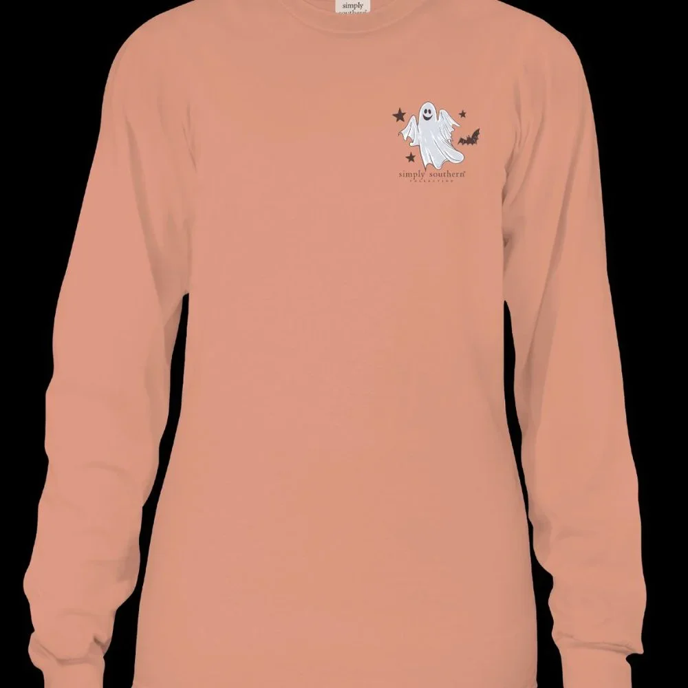 Spooky Vibes Long Sleeve Fall Shirt - Picture 2 of 2